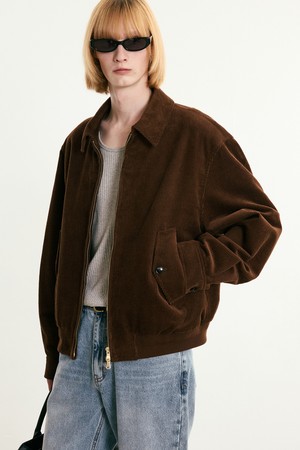 Corduroy Swing Top Jumper (Brown) TNJU5F105W2