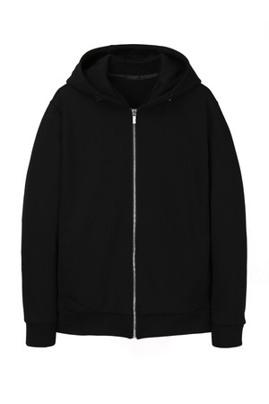 [SET UP] 블랙 베이직 스웻 셋업 후드집업 (JNTS5C103BK)