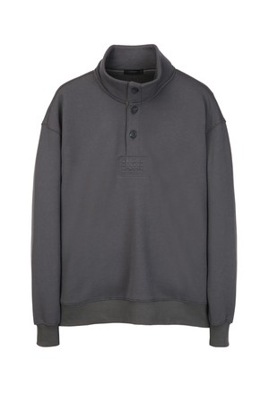 차콜 모크넥 스웻셔츠 (JNTS5C105CG)