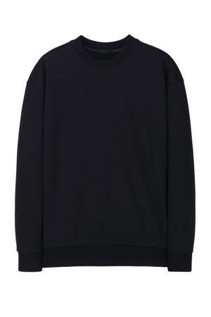 블랙 베이직 스웻 셔츠 (JNTS5C102BK)