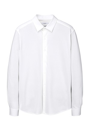 화이트 저지 베이직 셔츠 (JNSH5C101WT)