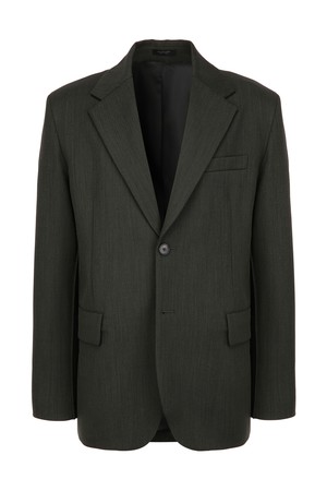 멜란지카키 울 오버핏 셋업 자켓 (JNJA5C284K3)