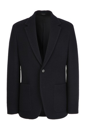 투톤 다크네이비 텍스쳐 자켓 (JNJA5C101N3)