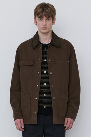 브라운 가먼트 다잉 워크 점퍼 (JNJU5C102W3)