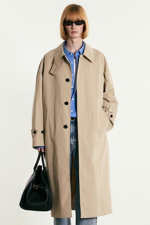 Balmacaan Oversized Trench Coat (Beige) TNTR5F100I2