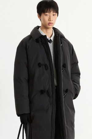 European-goose Duffle Long Down Jumper (Black) TNJU5F207BK