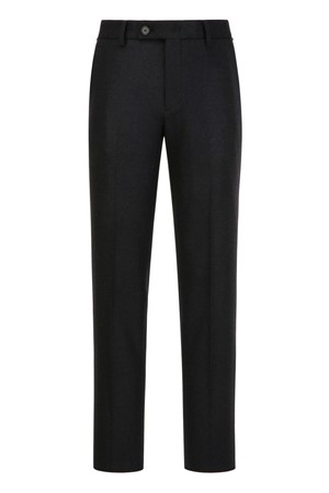 [SET UP] 다크그레이 베이직 울셋업 팬츠 (JNPA5D381G3)