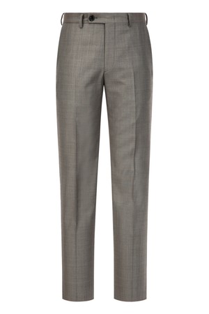 [E.ZEGNA 원단] 투톤 베이지 시그니처 수트 팬츠 (JNPA5D502I2)