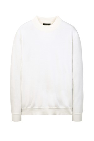 화이트 울세번수 모크넥 니트 (JNSW5D211WT)