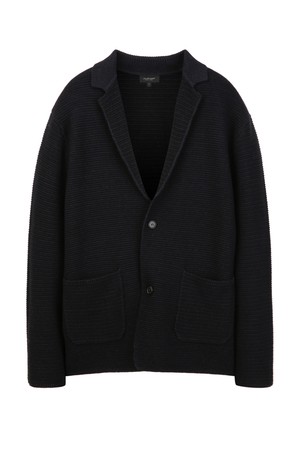 다크 네이비 텍스처 니트 자켓 (JNSW5C203N3)