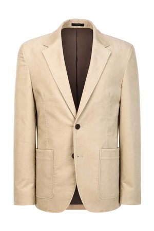 라이트베이지 벨루어 자켓 (JNJA5D202I1)