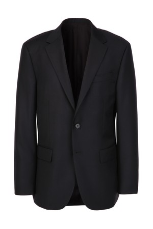 [E.ZEGNA 원단] 블랙 시그니처 솔리드 수트 자켓 (JNJA5D501BK)