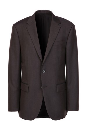 [E.ZEGNA 원단] 브라운 시그니처 솔리드 수트 자켓 (JNJA5D501W2)