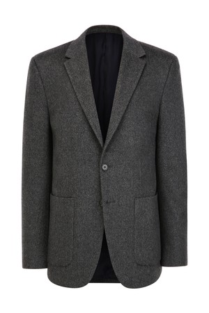 [COLOMBO원단] 다크그레이 캐시미어 100% 자켓 (JNJA5D601G3)