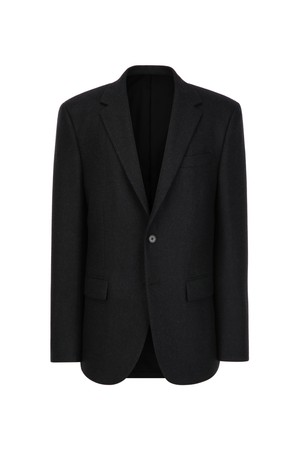 [SET UP] 다크그레이 윈터 베이직 울 셋업 자켓 (JNJA5D381G3)