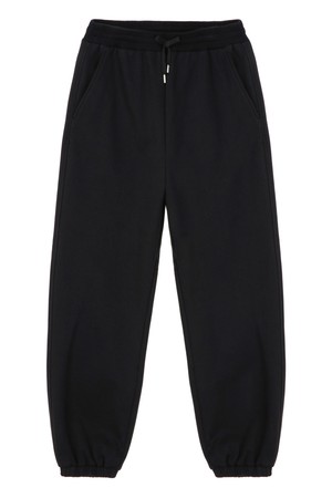 [NEWYORK SWEAT] 블랙 UrbanShell 와이드 조거 팬츠 (JNPA5C802BK)