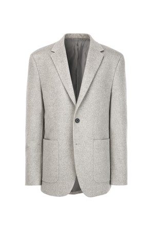 라이트베이지 캐시미어 솔리드 자켓 (JNJA5D606I1)