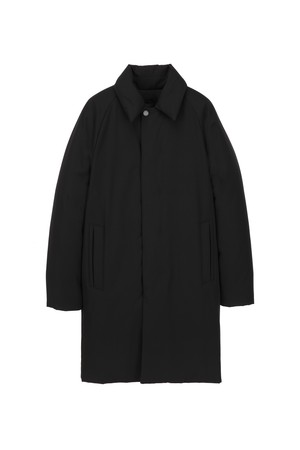 블랙 비즈 스트레치 다운 트렌치 (JNJU5D319BK)