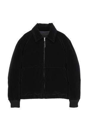 벨루어 구스다운 점퍼 - 블랙 (JNJU5D307BK)