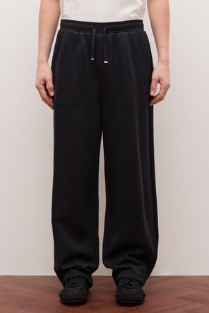 [NEW YORK SWEAT] UrbanShell 와이드핏 팬츠 - 블랙(JNPA6A802BK)