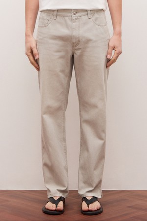 [STRAIGHT-FIT] 스트레이트 데님 팬츠 - 라이트그레이(JNPA6B005G1)