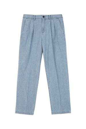 [TAPERED-FIT] 쿨코튼 가먼트 워싱 셋업 팬츠 - 블루(JNPA6A207B2)