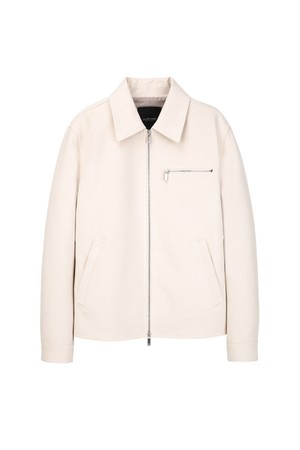 스웨이드 터치 트러커 점퍼 - 아이보리(JNJU6A104IV)