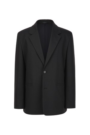 세미오버핏 셋업 자켓 - 블랙(JNJA6A281BK)