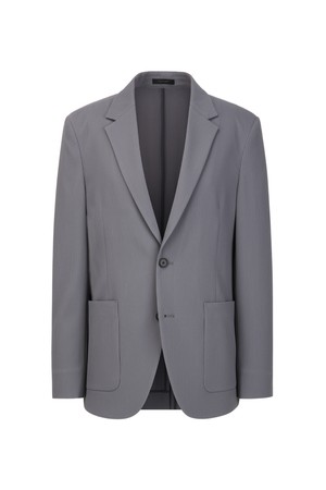 골지 서커 셋업 자켓 - 그레이(JNJA6B483G2)