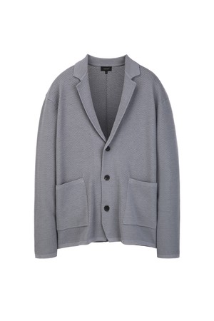 울 블렌드 자켓 가디건 - 그레이(JNSW6A211G2)