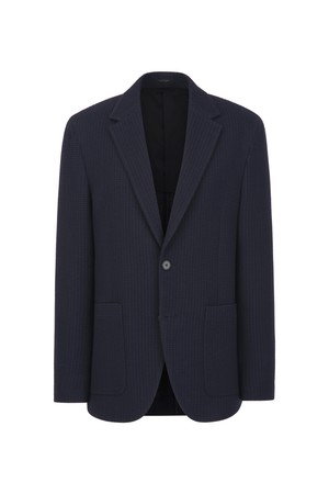 울 텍스쳐 자켓 - 다크네이비 (JNJA6A202N3)