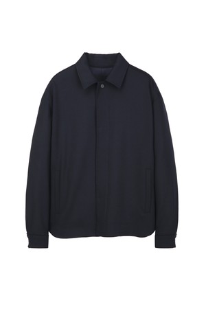 소프트 울 블렌드 셔켓 - 다크네이비 (JNJU6A308N3)