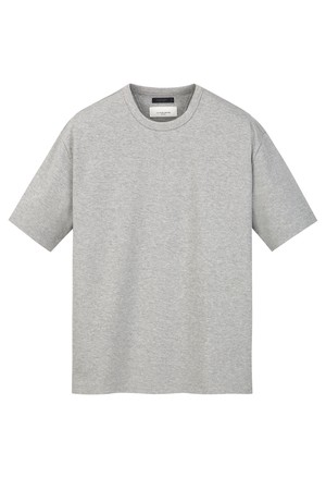 세미오버핏 라운드 티셔츠 - 그레이 (JNTS6B311G2)