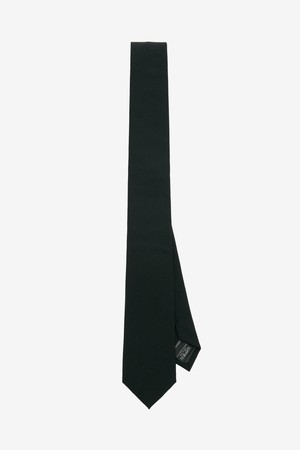 High Wool Blended Office Slim Tie (Black) TNNE6E100BK