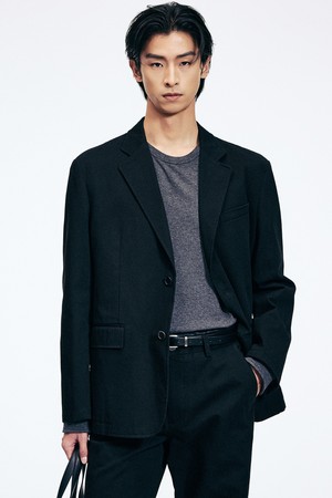 Comfort Cotton Jacket (Black) TNJA6E102BK