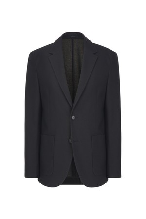 마이크로 텍스쳐 서머 자켓 - 블랙 (JNJA6B403BK)