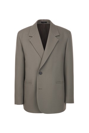 세미오버핏 셋업 자켓 - 다크세피아 (JNJA6A181S3)