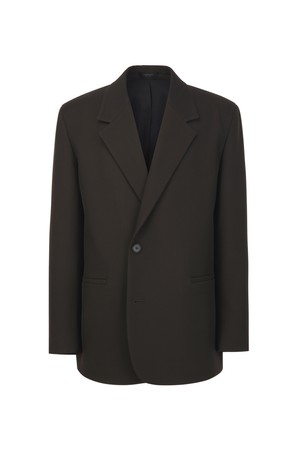 세미오버핏 셋업 자켓 - 다크브라운 (JNJA6A181W3)