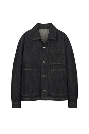 논페이드 초어 데님 트러커 - 블랙 (JNJU6B701BK)