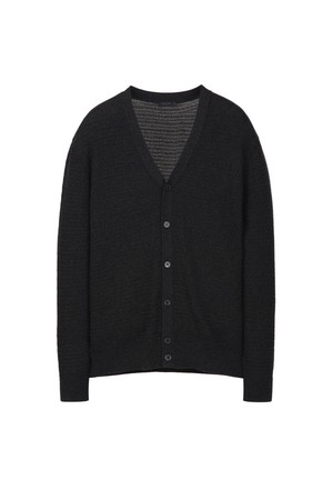 페이퍼 블렌드 가디건 - 블랙 (JNSW6B406BK)