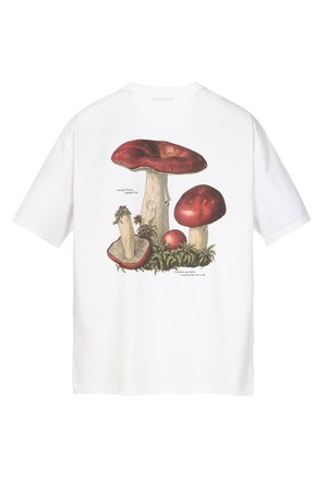 [NEW YORK PALETTE] FOREST FLOOR 그래픽 티셔츠 - 오프화이트 (JNTS6B405WT)