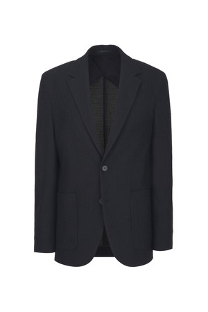 서머 텍스쳐 셋업 자켓 - 블랙 (JNJA6B385BK)