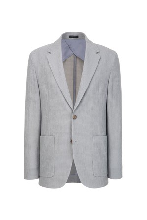 서머 텍스쳐 셋업 자켓 - 라이트그레이 (JNJA6B385G1)