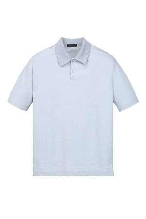 린넨 블렌드  티셔츠 - 스카이블루 (JNTS6B501B1)