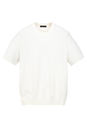 실키 크루넥 니트 - 아이보리 (JNSW6B304IV)