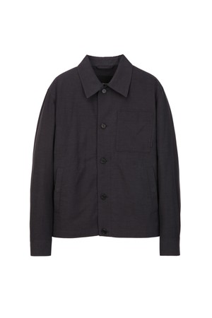 린넨블렌드 셔츠 - 다크네이비 (JNSH6B501N3)