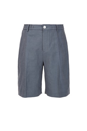 린넨 숏팬츠 - 그레이쉬블루 (JNPA6B610B5)