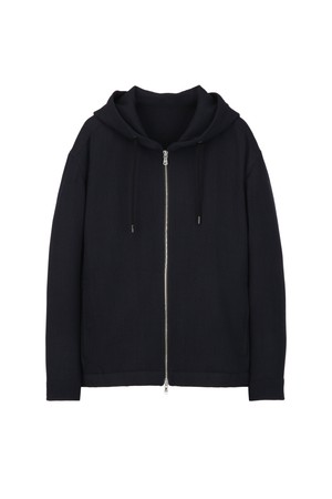 울 멜란지 텍스쳐 점퍼 - 다크네이비 (JNJU6B407N3)