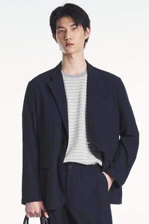 Comfort Nylon Jacket (Black) TNJA6E202BK