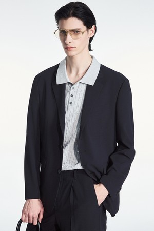 Hard Twist Comfort Jacket (Dark Navy) TNJA6E204N2